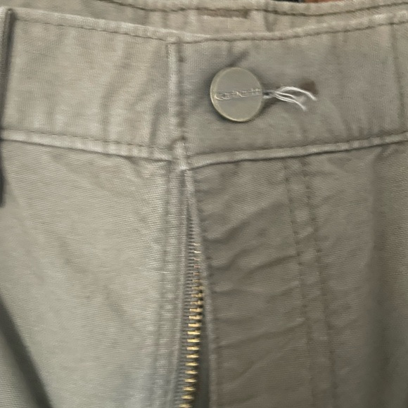 Carhartt Men's Dark Khaki Cargo Pants Size 46x32 100135 - Picture 2 of 6